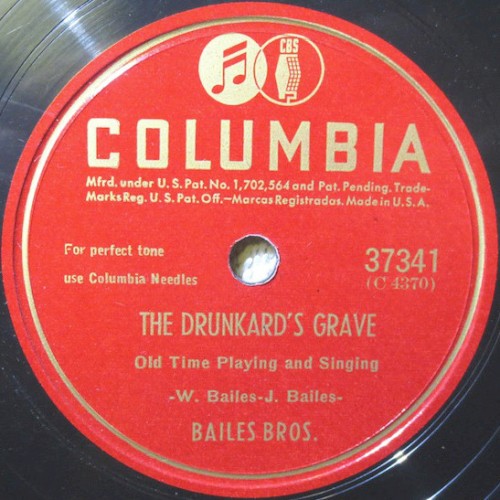 The Drunkard’s Grave / I Want to Be Loved封面