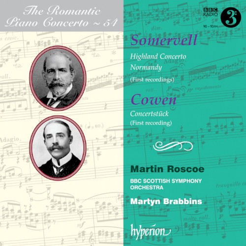 The Romantic Piano Concerto, Volume 54: Somervell: Highland Concerto / Normandy / Cowen: Concertstück封面