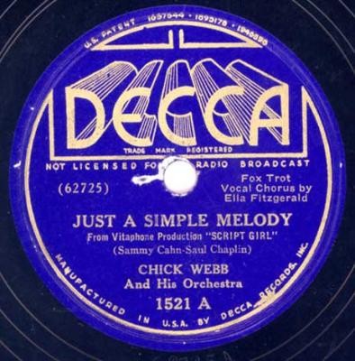 Just a Simple Melody / Holiday in Harlem封面