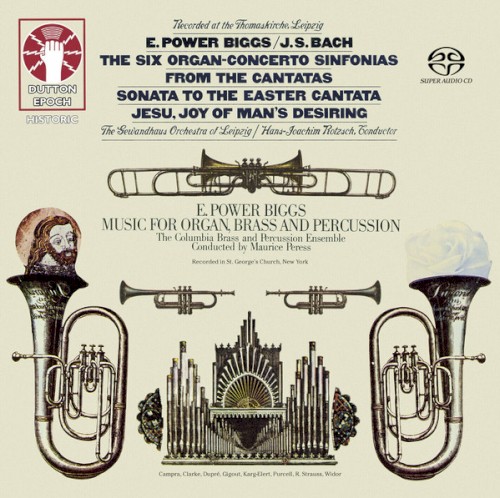 Music for Organ, Brass and Percussion / The Six Organ-Concerto Sinfonias封面