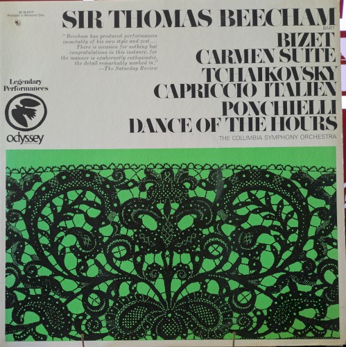 Bizet: Carmen Suite / Tchaikovsky: Capriccio italien / Pocchielli: Dance of the Hours封面