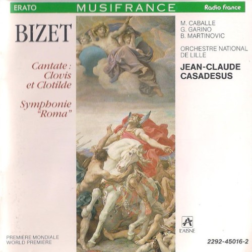 Cantate : Clovis et Clotilde / Symphonie “Roma”封面