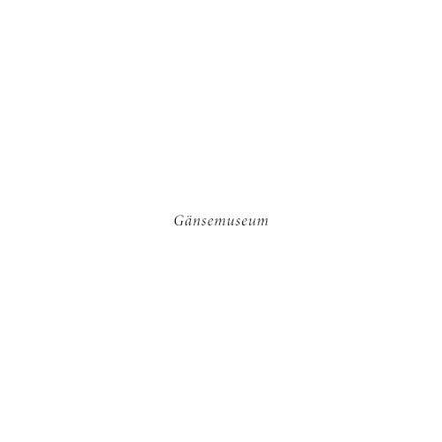 Gänsemuseum封面
