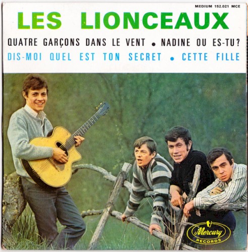 Quatre Garçons Dans Le Vent封面