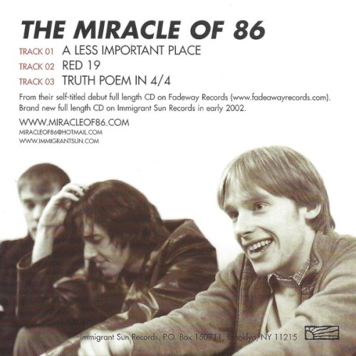 The Miracle Of 86 / Homesick For Space封面