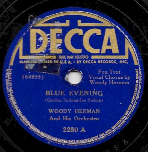 Blue Evening / Indian Boogie Woogie封面