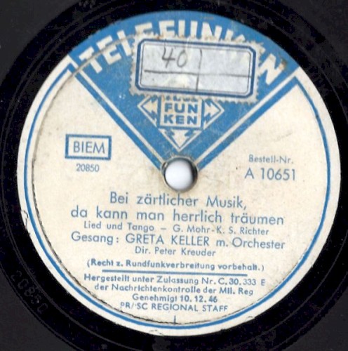 Bei zärtlicher Musik, da kann man herrlich träumen / Liebesgeschichten sind meistens nicht wahr!封面