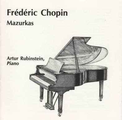 Mazurkas (piano: Arthur Rubinstein)封面