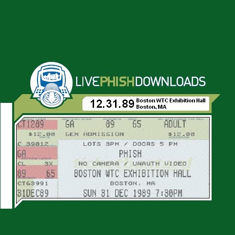 1989-12-31: Boston World Trade Center Exhibition Hall, Boston, MA, USA封面