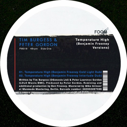 Temperature High (Benjamin Freeney Versions)封面