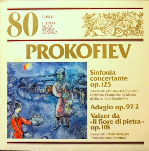 Sinfonia concertante op. 125 / Adagio op. 97/2 / Valzer da "Il fiore di pietra" op. 118封面
