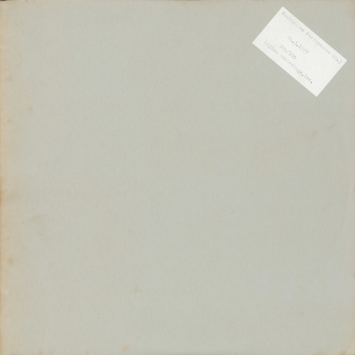 Continuous Performance no. 3 24.3.1977封面