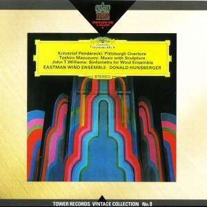 Williams: Sinfonietta for Wind Ensemble / Penderecki: Pittsburgh Overture / Mayuzumi: Music with Sculpture封面