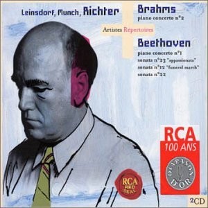 Brahms: Piano Concerto no. 2 / Beethoven: Piano Concerto no. 1, Sonatas nos. 23, 12, 22封面