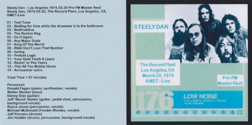 1974‐03‐20: KMET – Live: The Record Plant, Los Angeles, CA, USA封面