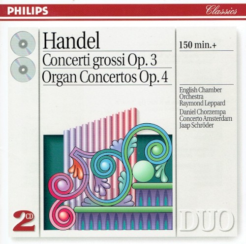 Concerti grossi Op. 3 / Organ Concertos Op. 4封面