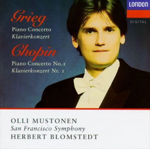 Grieg: Piano Concerto / Chopin: Piano Concerto no. 1封面
