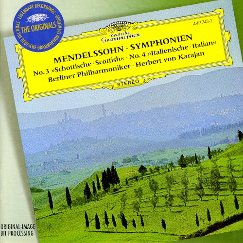 Symphonien no. 3 »Schottische« / no. 4 »Italienische«封面
