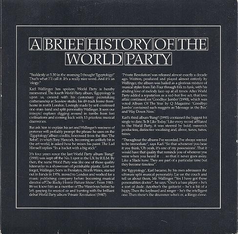 A Brief History of the World Party封面