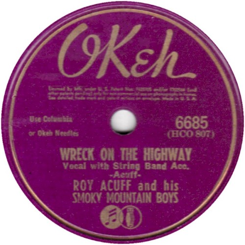 Wreck on the Highway / Fire Ball Mail封面
