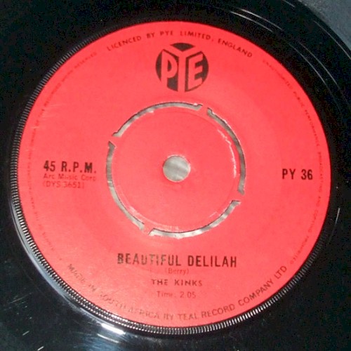 Beautiful Delilah / Stop Your Sobbing封面