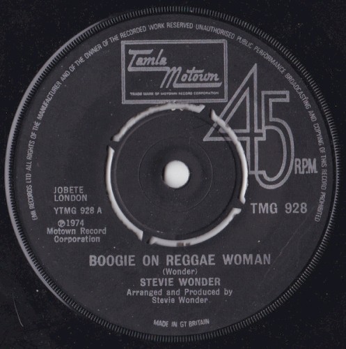 Boogie On Reggae Woman封面