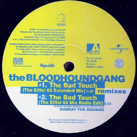 The Bad Touch (The Eiffel 65 Mixes)封面