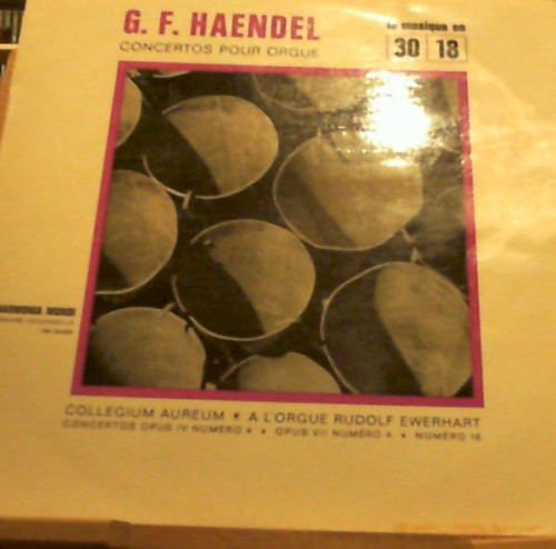 Concertos pour orgue: opus IV n° 4; opus VII n° 4; n° 16封面
