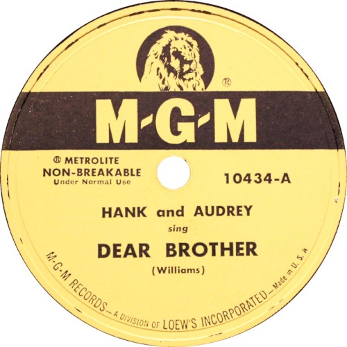 Dear Brother / Lost On the River封面