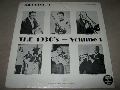 The 1930’s – Volume 1封面