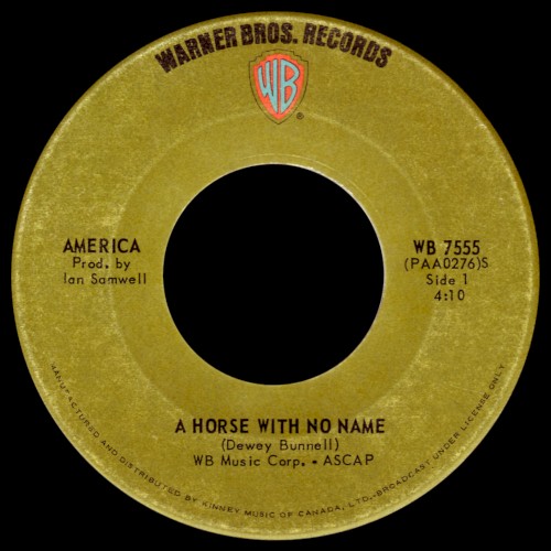 A Horse With No Name封面
