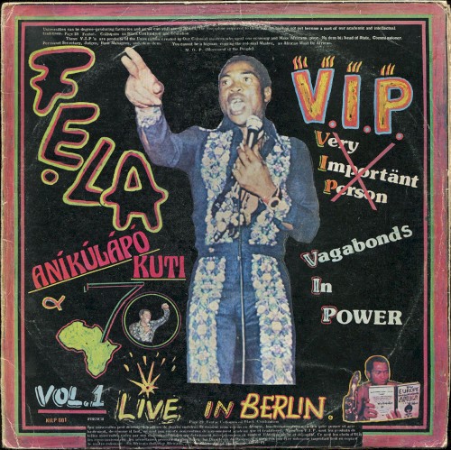 V.I.P. (Vagabonds in Power)封面