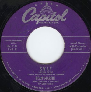 Sway / Money Burns a Hole in My Pocket封面