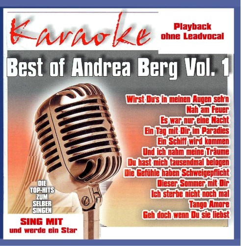 Karaoke: Best of Andrea Berg, Vol. 1封面