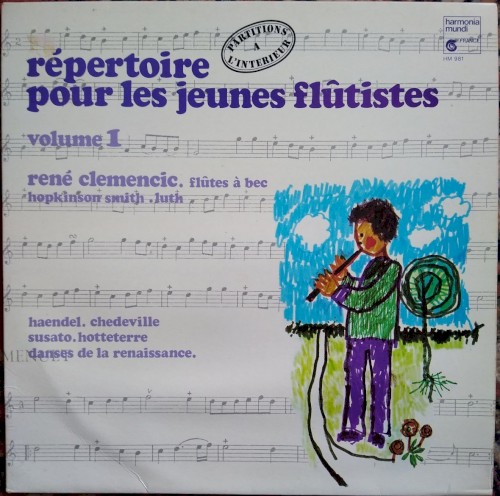 Répertoire pour les jeunes flûtistes封面