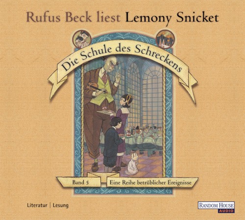 Eine Reihe betrüblicher Ereignisse, Band 5: Die Schule des Schreckens封面