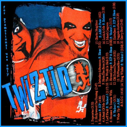 Vol. 2: The Many Faces Of Twiztid (Unauthorized mixtape)封面