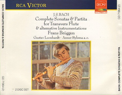 Complete Sonatas & Partita for Transvers Flute & Alternative Instrumentations封面