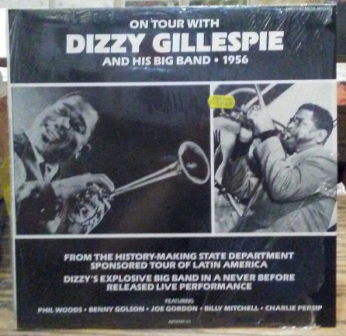 On Tour With Dizzy Gillespie and His Big Band 1956封面