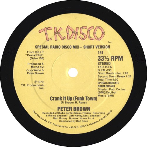 Crank It Up (Funk Town)封面
