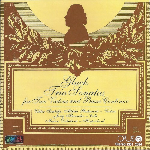 Trio Sonatas for Two Violins and Basso Continuo封面