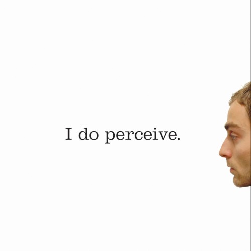 I do perceive.封面
