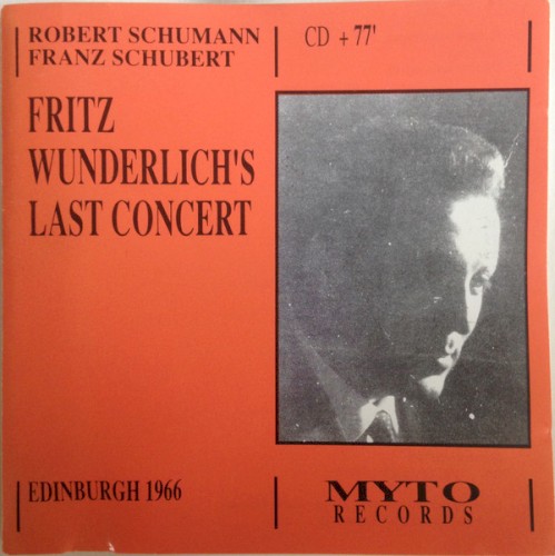 Fritz Wunderlich’s last concert封面