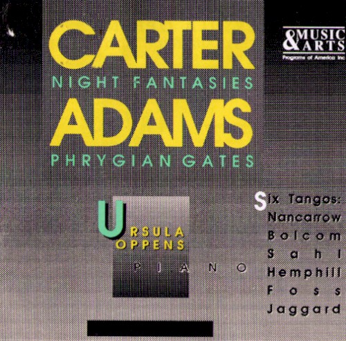 Carter: Night Fantasies / Adams: Phrygian Gates封面