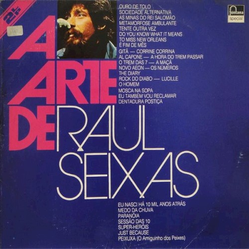A arte de Raul Seixas封面