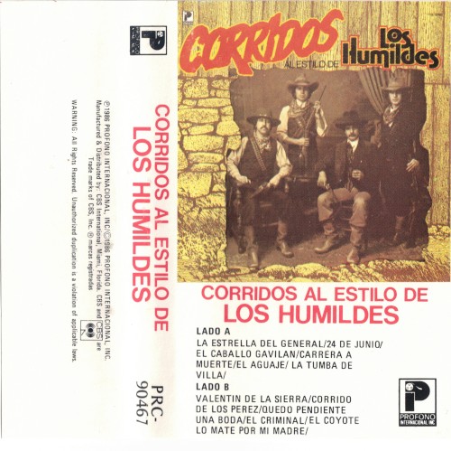 Corridos al estilo de Los Humildes封面