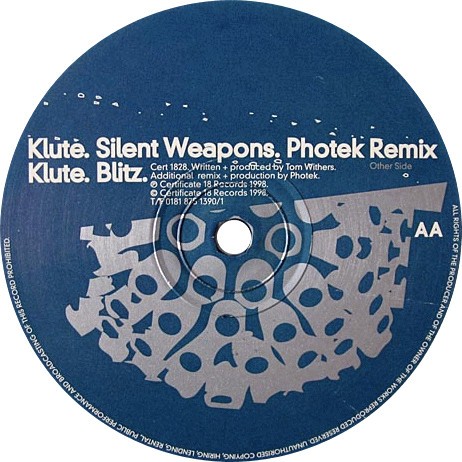 Silent Weapons (Photek remix) / Blitz封面