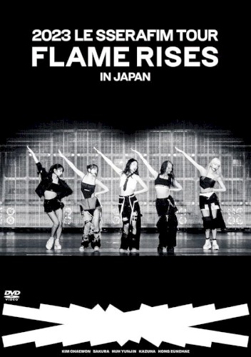 2023 LE SSERAFIM TOUR ‘FLAME RISES’ IN JAPAN封面