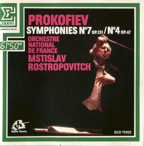 Symphonies No. 7, Op. 131 / No. 4, Op. 47封面