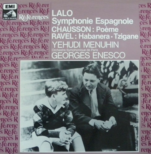 Lalo: Symphonie espagnole / Chausson: Poème / Ravel: Habanera -封面